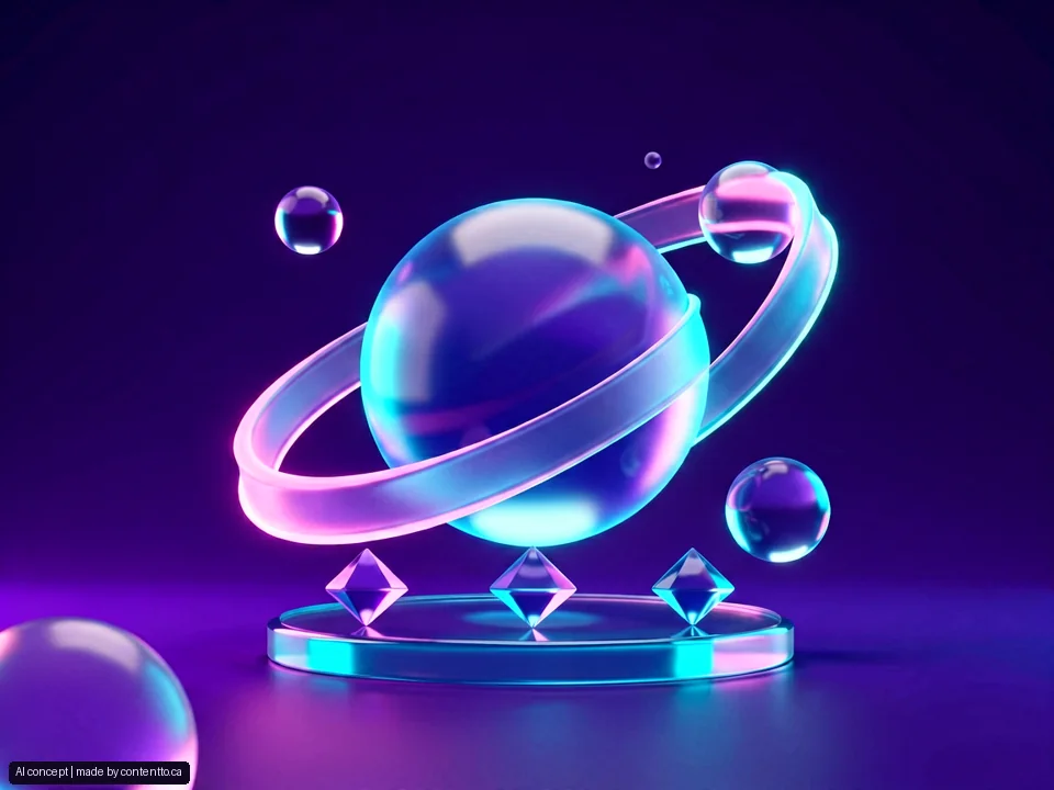 AI-generated motion design concept for Lyric video (3 min, animated); illustrative, not client work